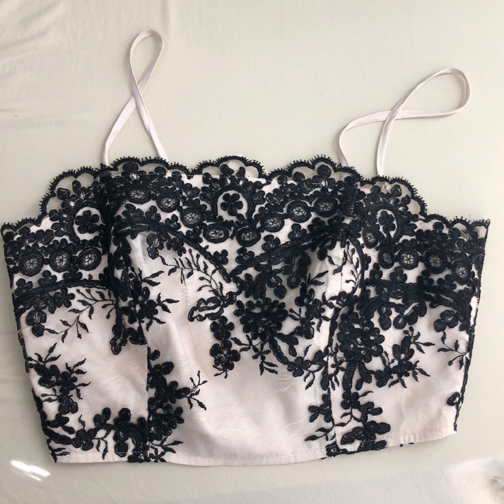 Forever 21 Woven Cami Crop Top